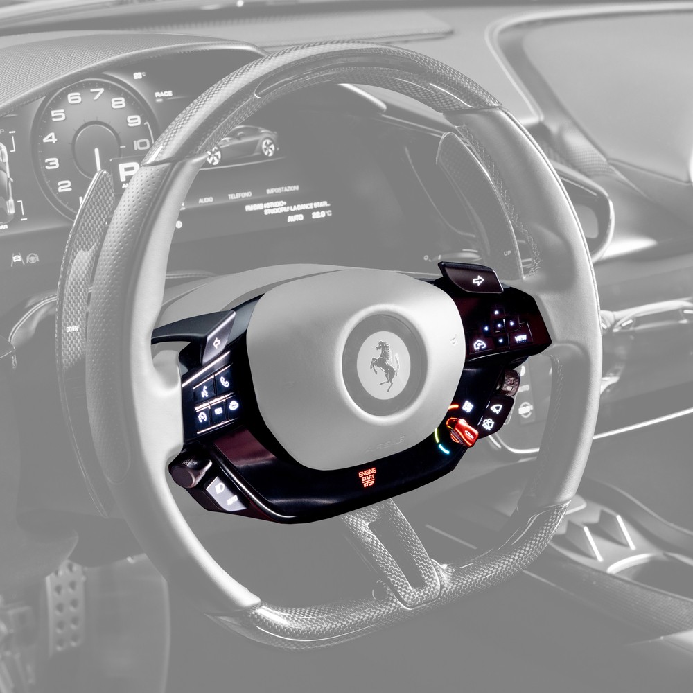 Ferrari テスタロッサステアリング ホイール Ferrari GTE Wheel Add-On Ferrari 458 Challenge Edition – Thrustmaster